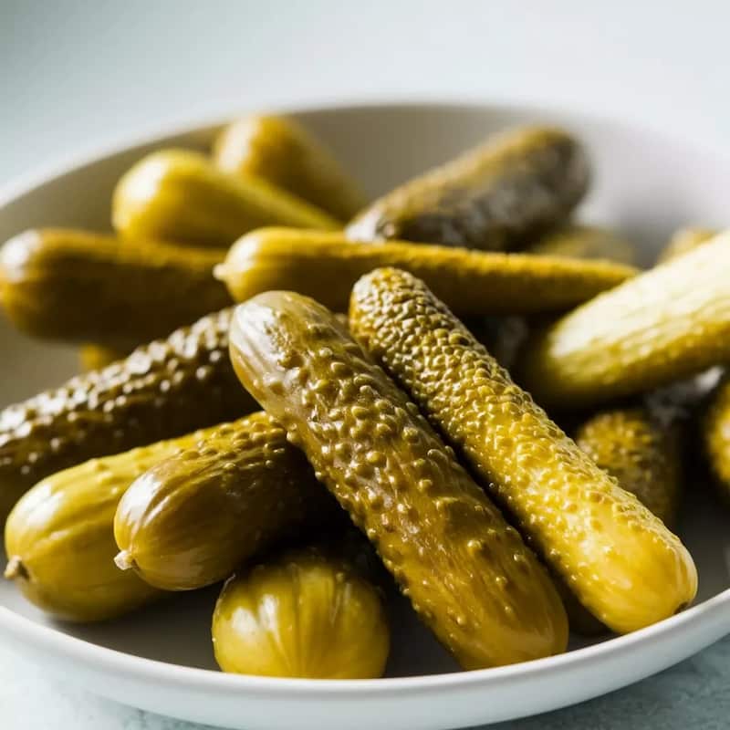 تصویر 2 از خیارشور خانگی ترد و خوشمزه تهیه شده از خیار تازه